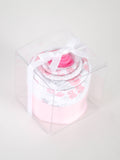 Baby Receiving Blanket & Sock Single Cupcake Gift - Floral