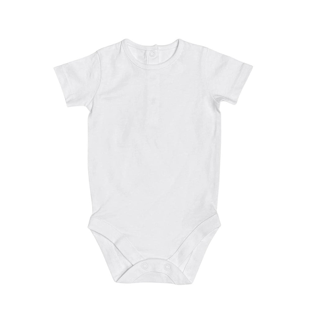 Airplane Stripe Embroidered Baby Knit Romper (Organic)