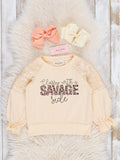 Lace & Leopard Classy Savage Shirt