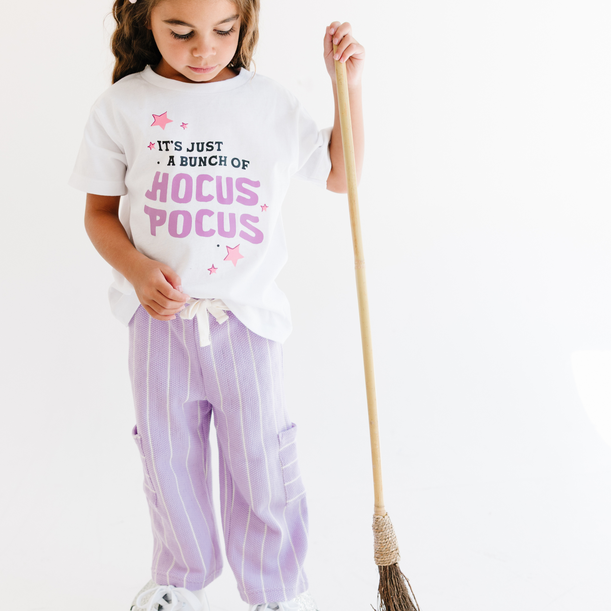 It's just a bunch of Hocus Pocus Witch Halloween Kids Shirt