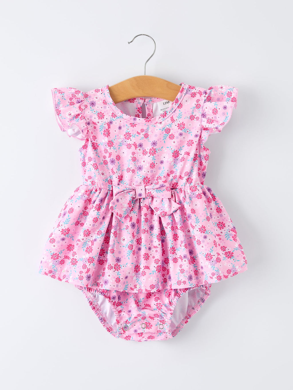 Mommy & Me Baby Girls Romper-Spring Floral Print