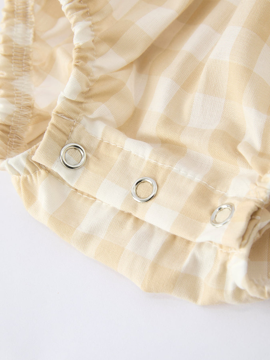 Mommy & Me Plaid Girl Romper