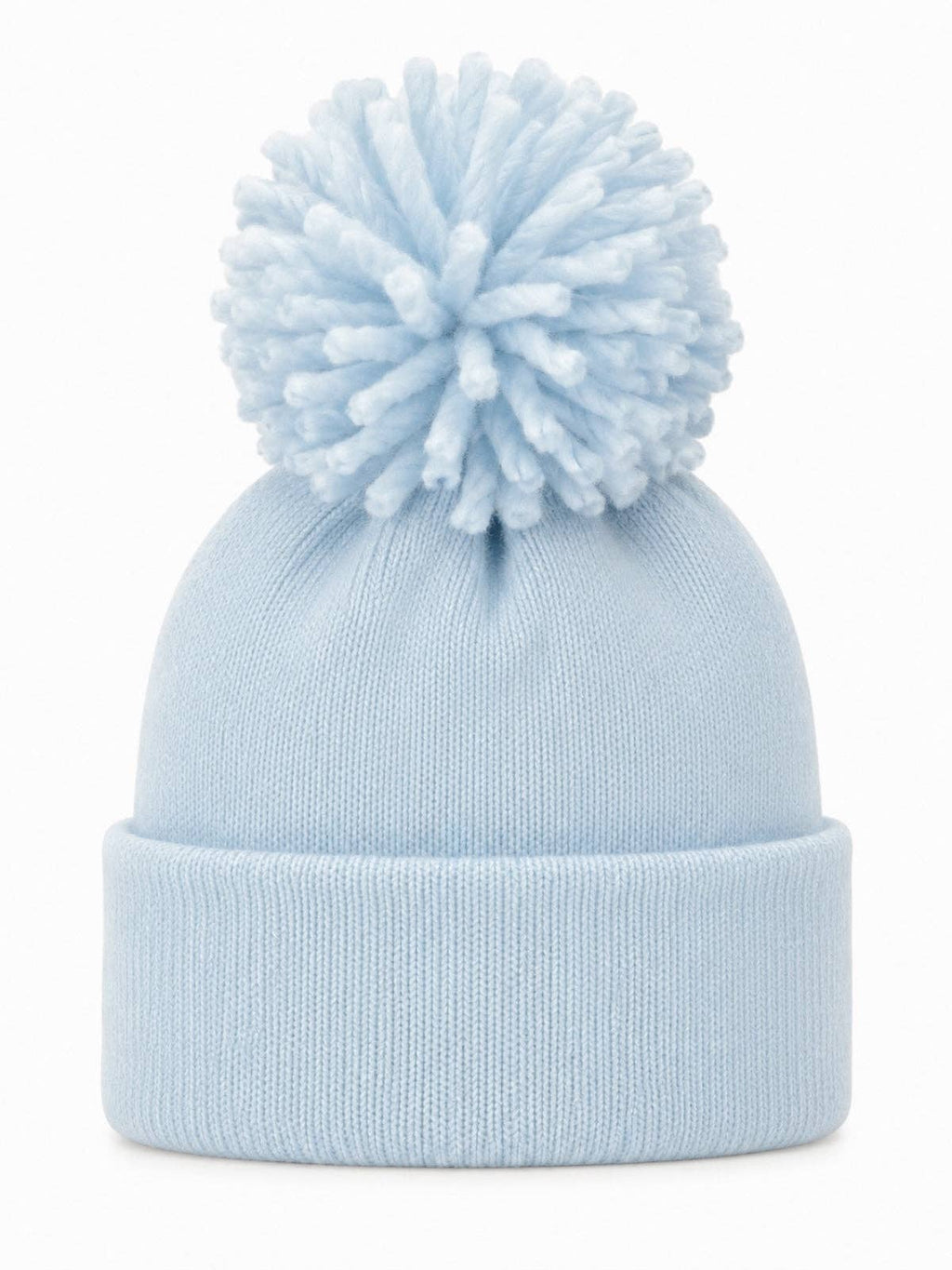 Baby's First Hat, Baby Blue Pom