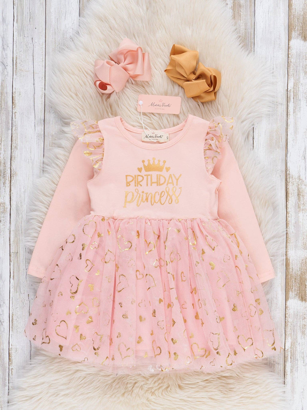 "Birthday Princess" Shimmer Starlet Dress