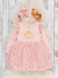 "Birthday Princess" Shimmer Starlet Dress