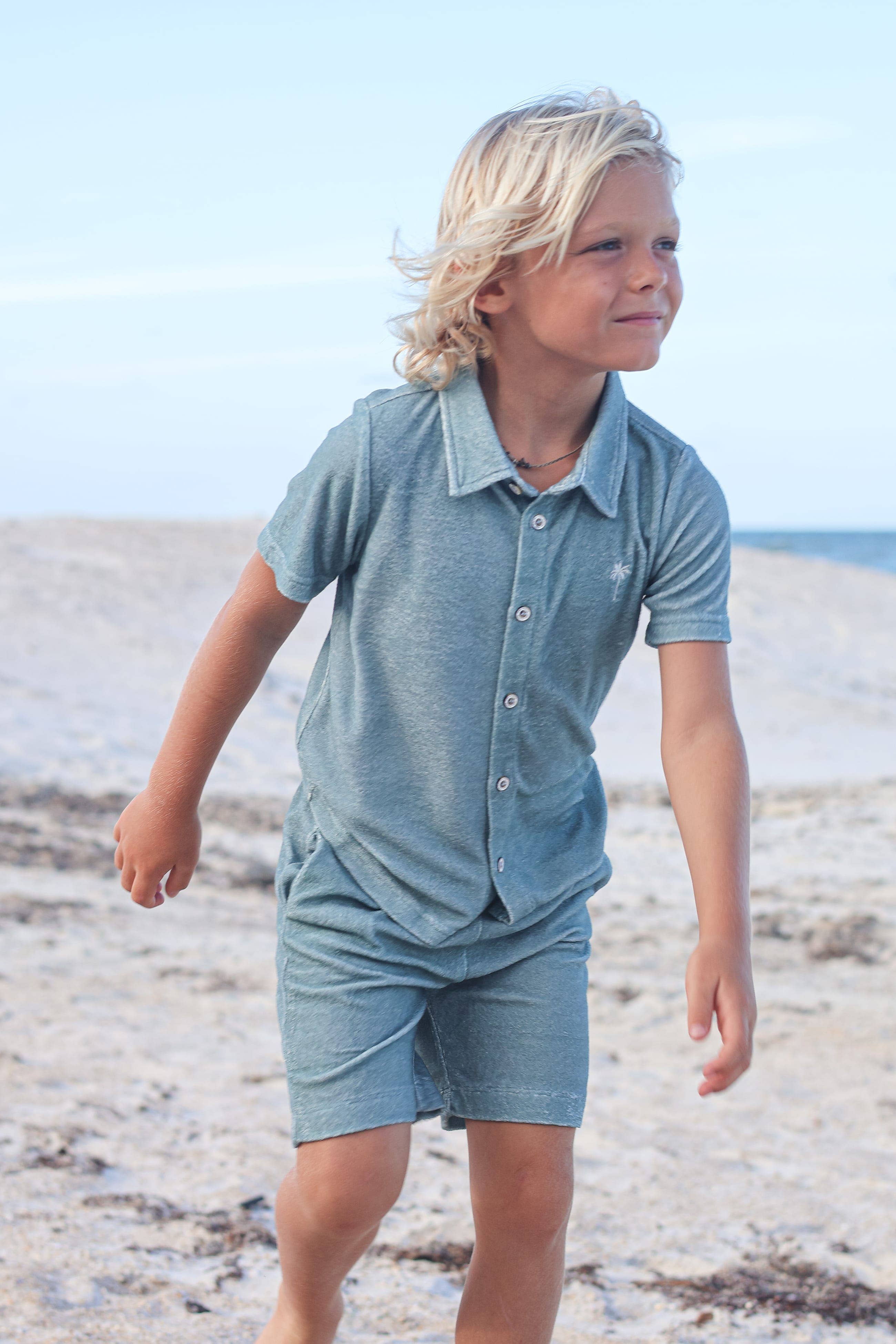 Lagoon Jerry Short Sleeve Buttondown