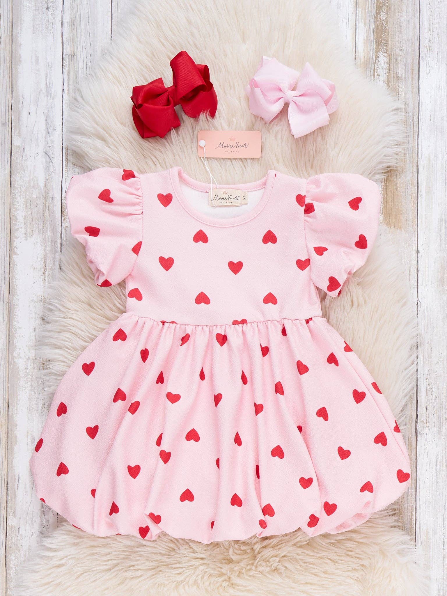 Lovely Puff Bubble Dress