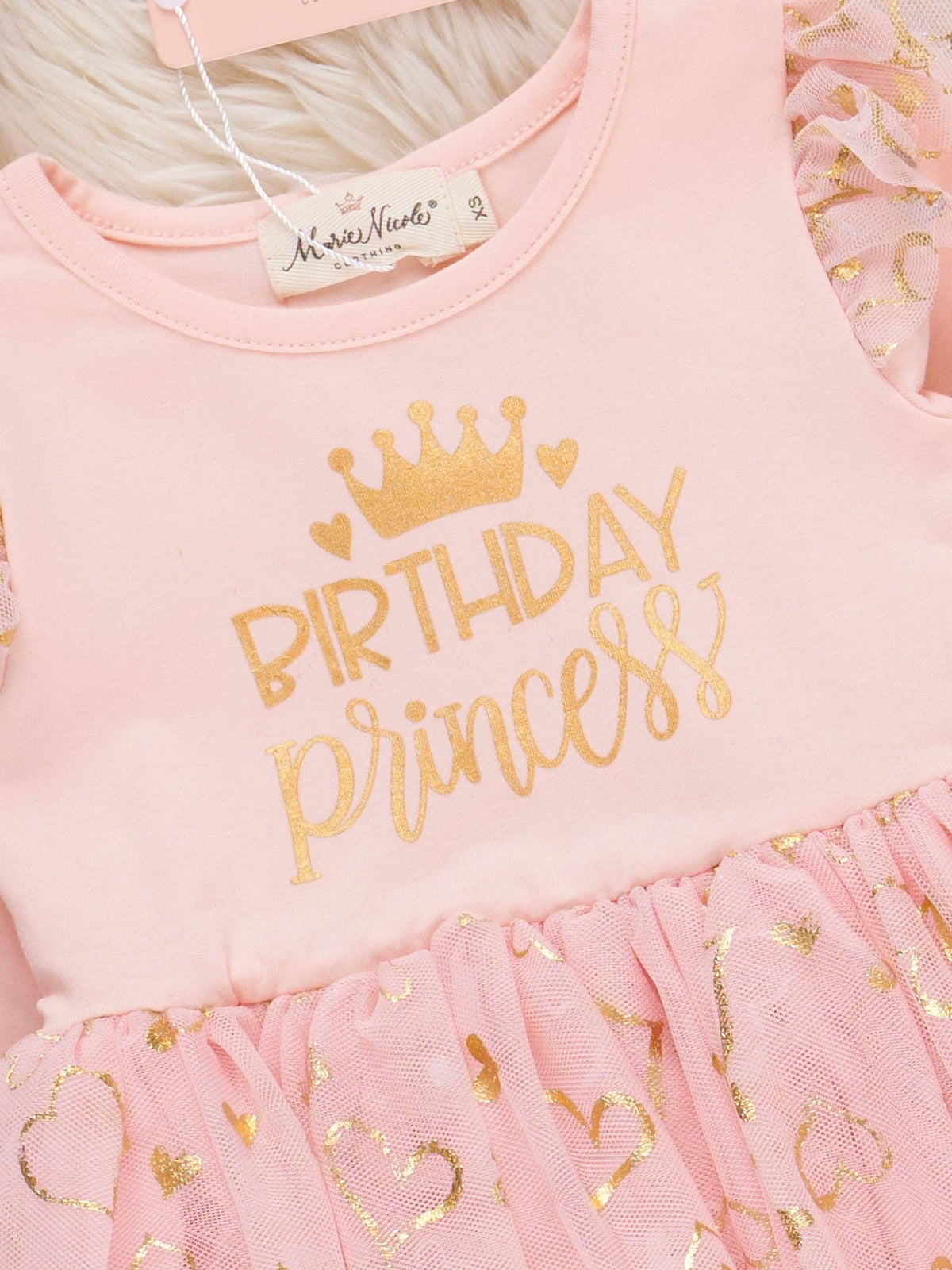 "Birthday Princess" Shimmer Starlet Dress