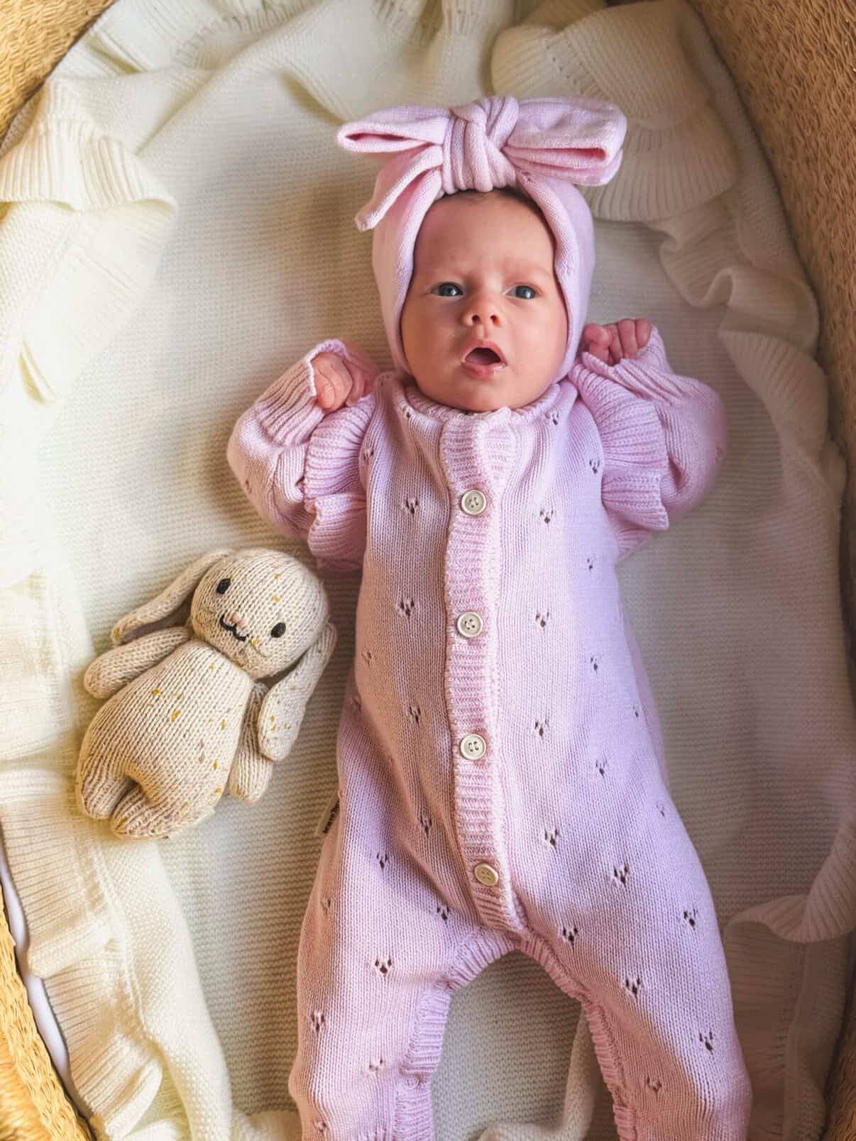Blaire Pointelle Frill Romper