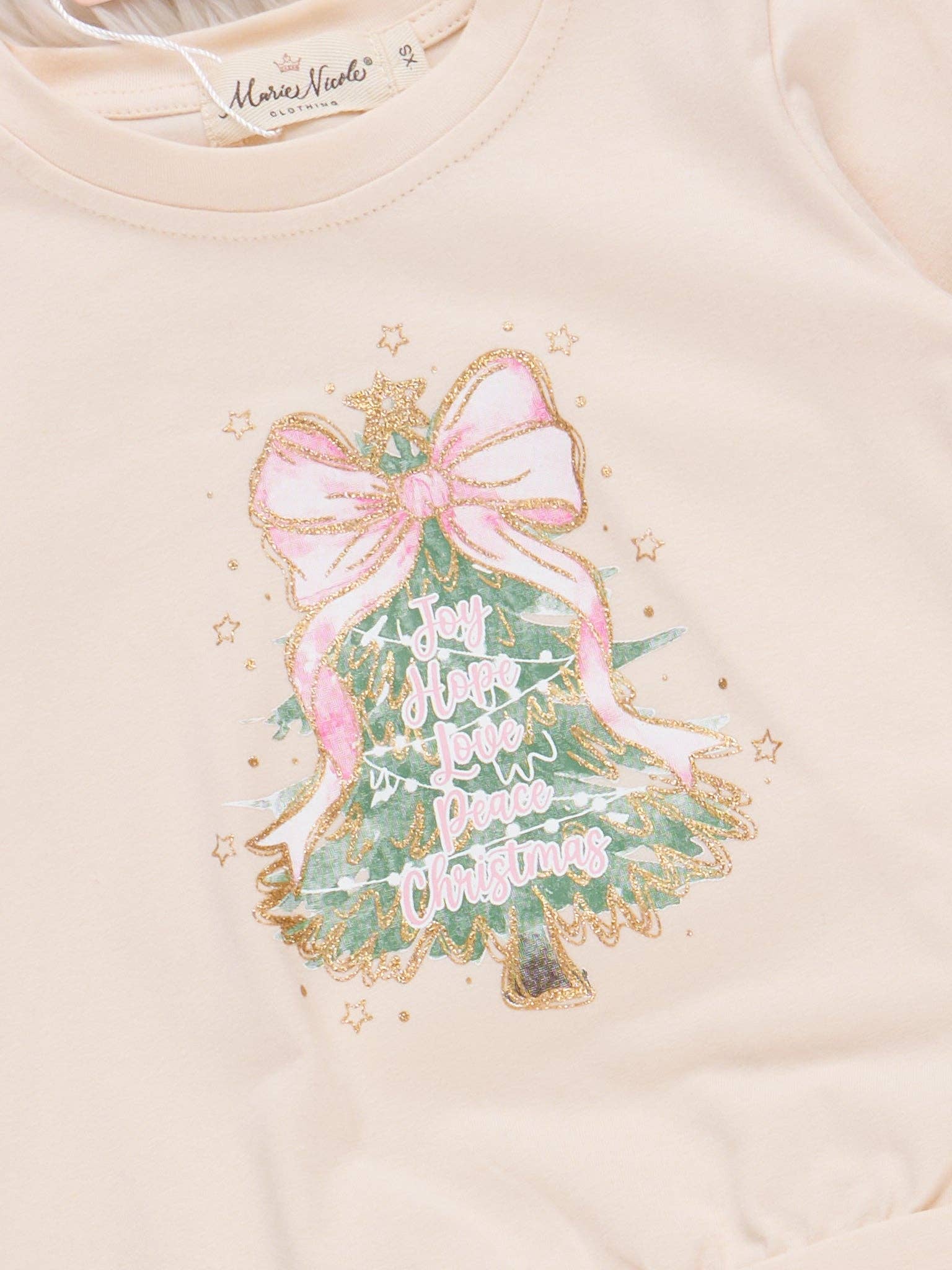 Twinkle Tree & Glitz Tulle Skirt Outfit