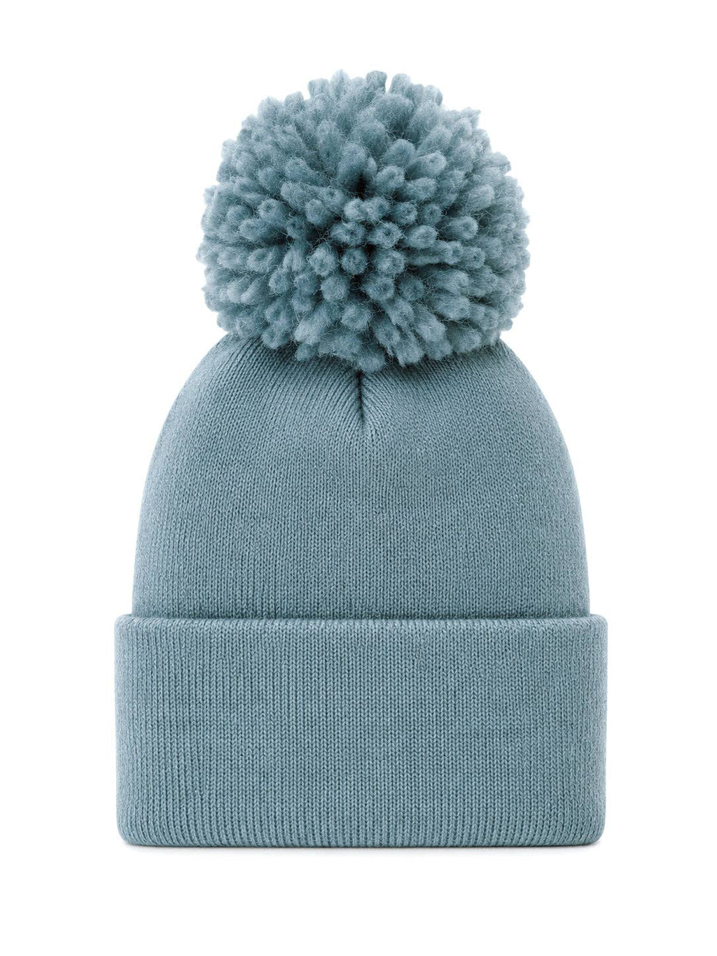 Baby's First Hat, Sky Blue Pom