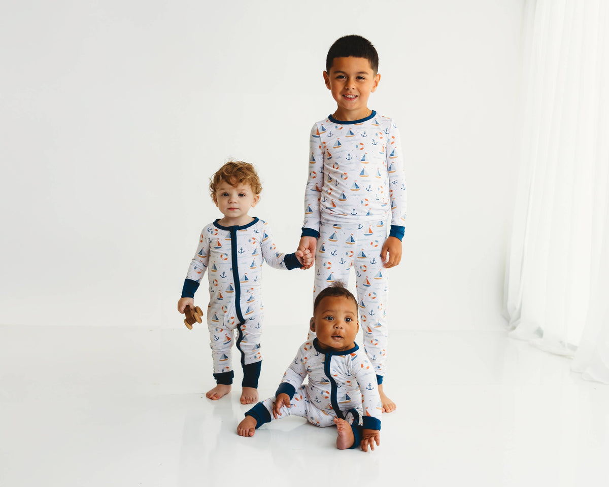 Harbor Dreams Luxury Bamboo Zippy Sleeper | Soluna