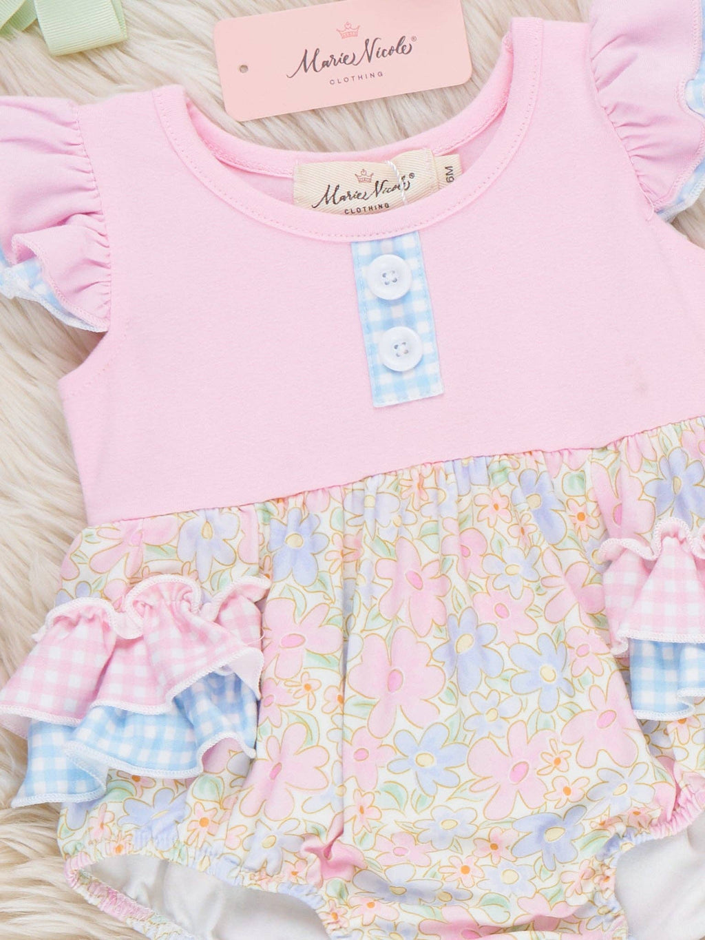 Sweet Meadow Ruffle Romper