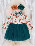 Orange Blossom Tulle Swing Dress