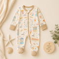 Boardwalk Baby Luxury TENCEL™ Lyocell Zippy Sleeper