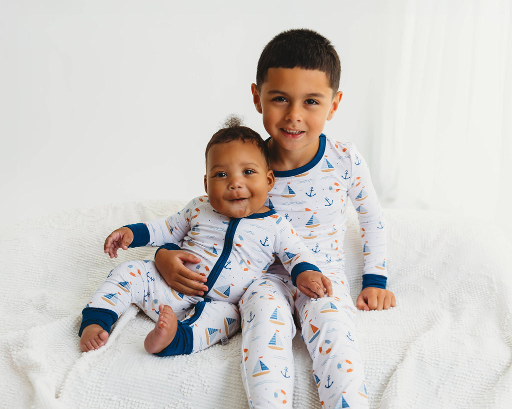Harbor Dreams Luxury Bamboo Zippy Sleeper | Soluna