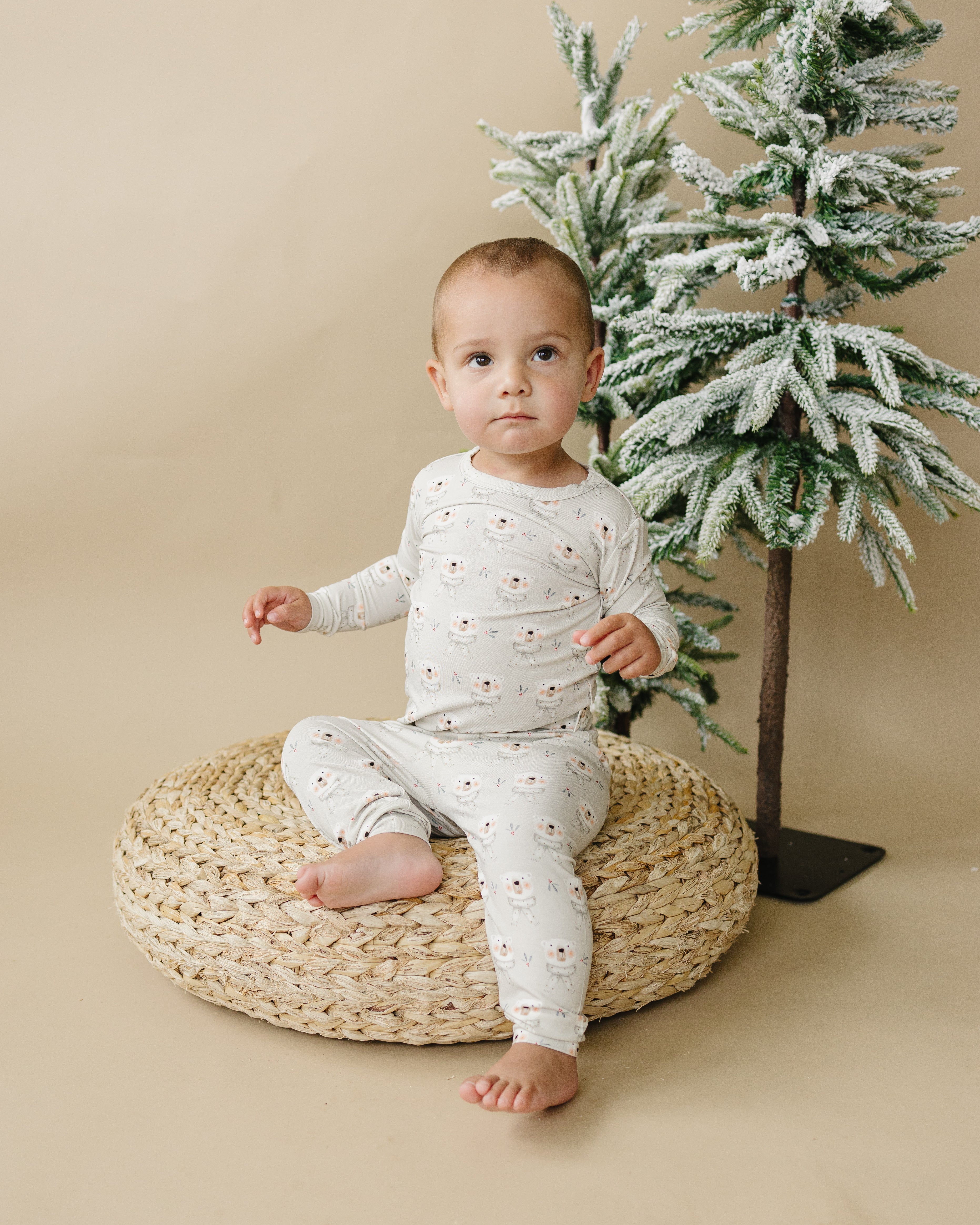 Polar Bear 2pc Bamboo Pajamas