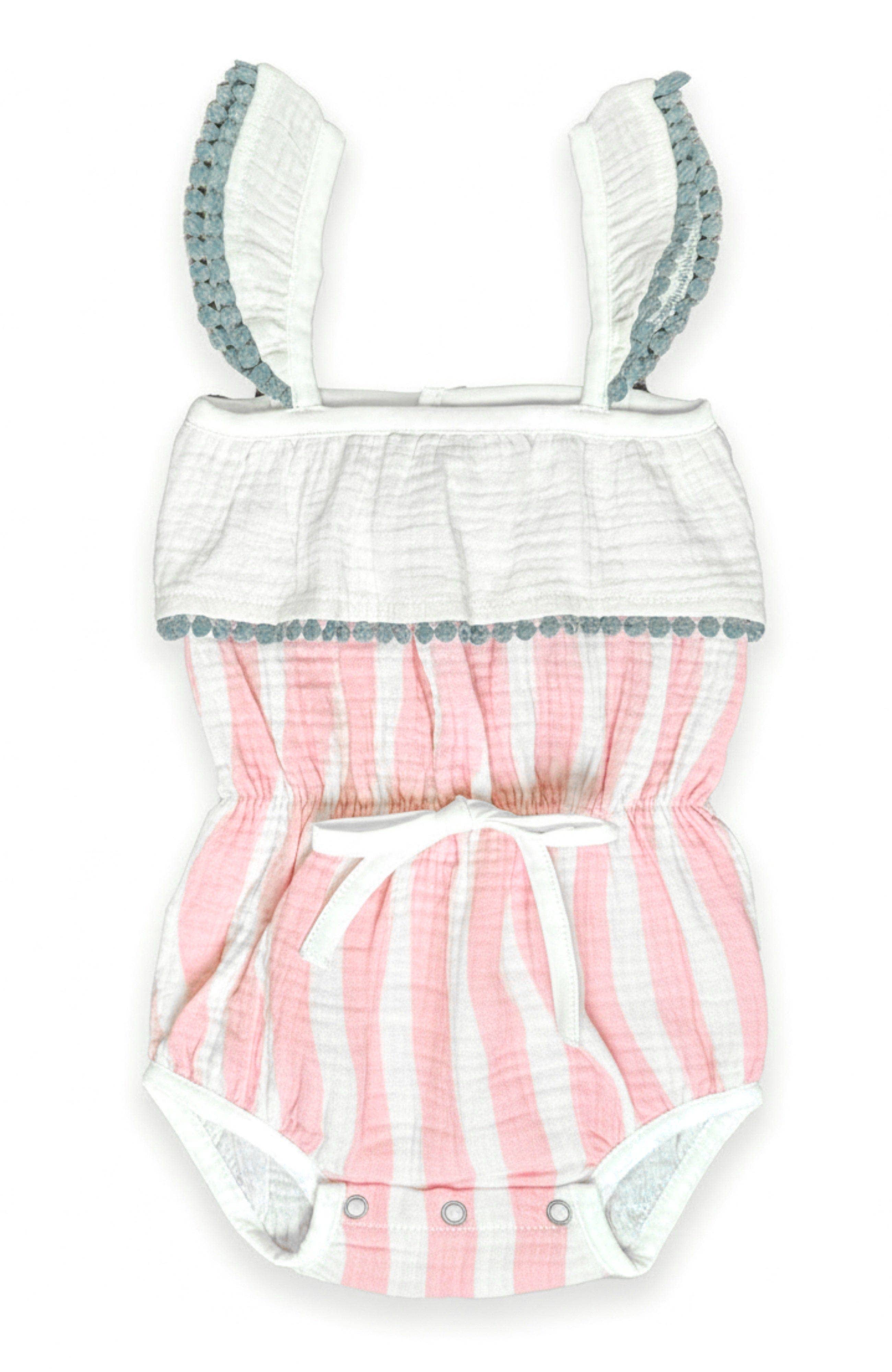 Pink Surf Willa Bubble Romper