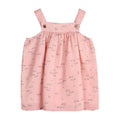 Fishes Shoulder Strap Baby Dress + Bloomer (Organic Muslin)