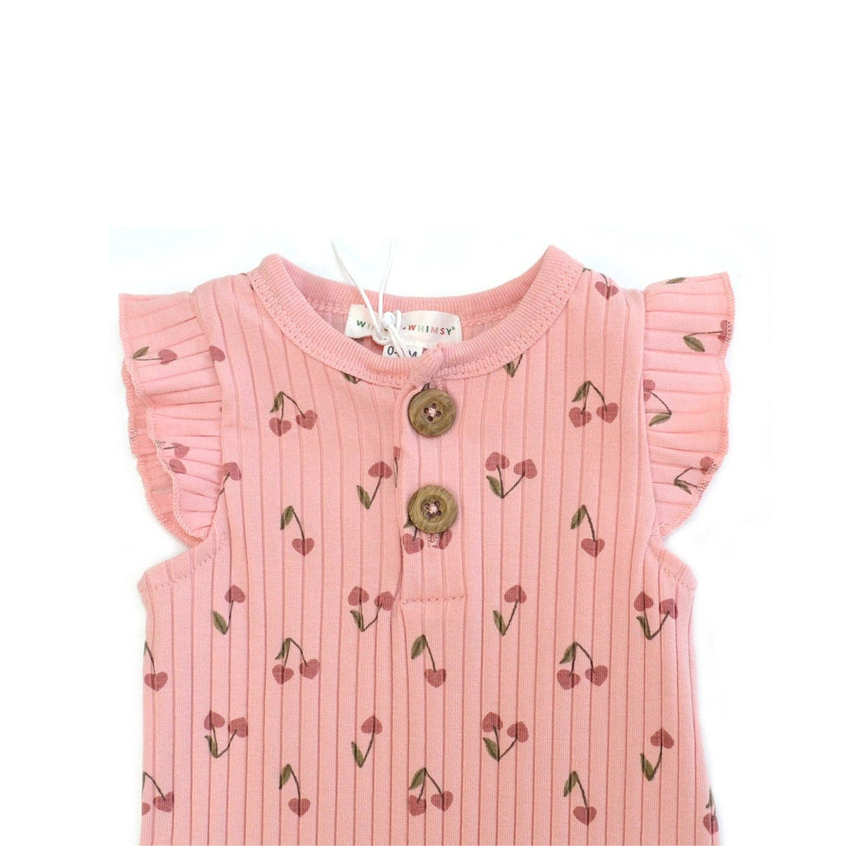 2 Piece Sleeveless Willow + Whimsy Coverall & Headband Set