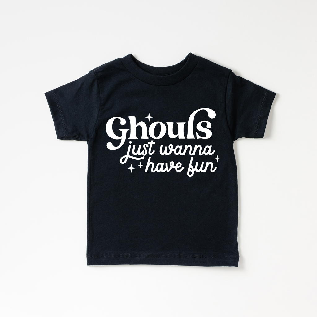 Ghouls Just Wanna have Fun Halloween Toddler and Youth Shirt