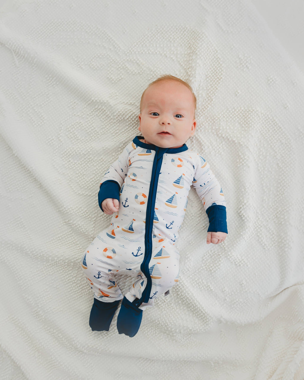 Harbor Dreams Luxury Bamboo Zippy Sleeper | Soluna