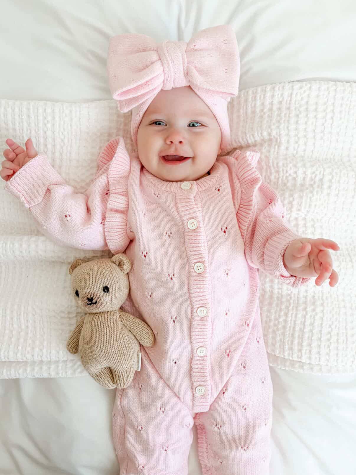 Blaire Pointelle Frill Romper